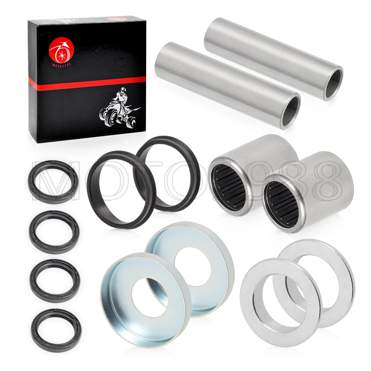 Swing Arm Bearings Seals Collar Kit for Honda TRX450R Sportrax (2004–2014)