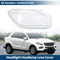 Front Right Headlight Lens Cover for Mercedes-Benz ML350 (2012–2015)