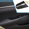 Door Panel Armrest Covers Front Pair for Honda Accord (2008–2012) Black