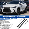 LH Tailgate Power Lift Support Replacement for Lexus NX250 NX350 (2022–2025)