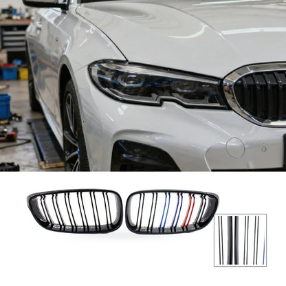 M-Style Gloss Black Tri-Color Grille for BMW 3 Series GT (2014–2016)