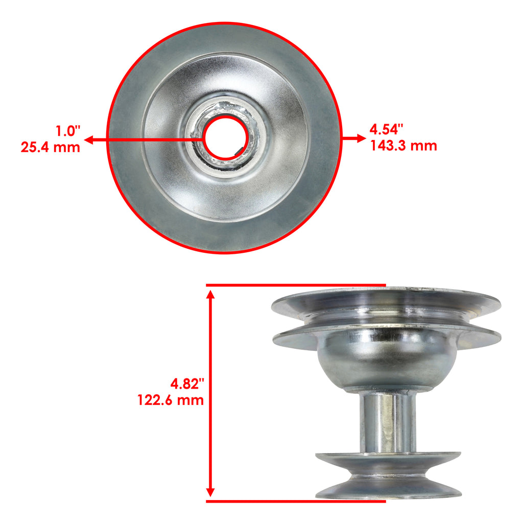 Engine Pulley Replacement for MTD 662F 607G 608G 660G 673G (1994–1999)