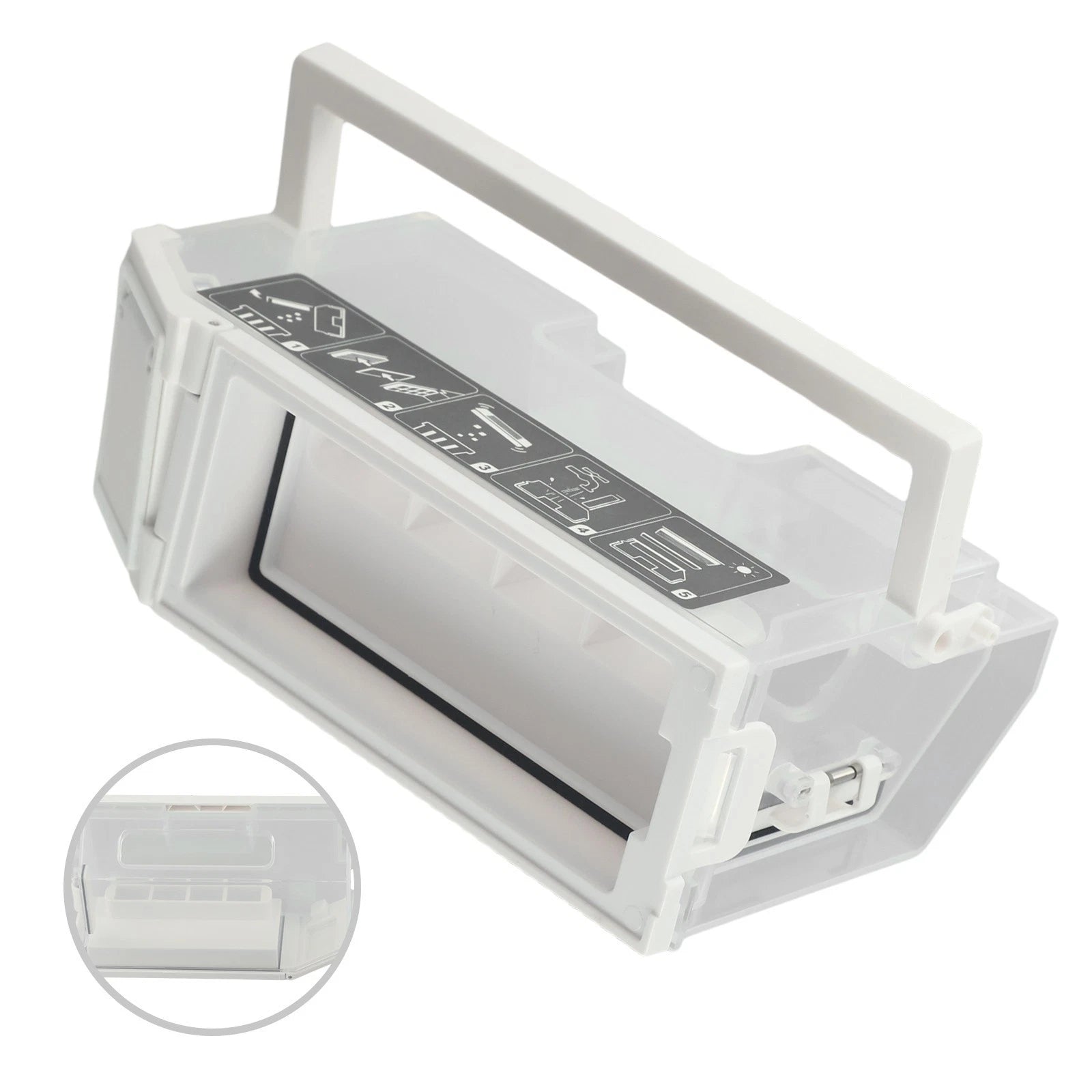 Replacement Dustbin Box for Ecovacs Deebot X2, X2 Omni, X2 Pro (2023)