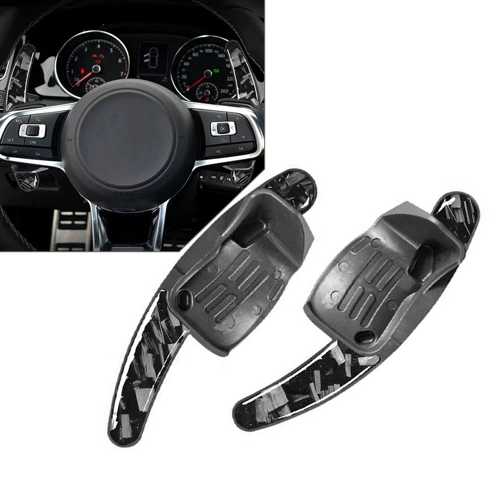 Steering Wheel Shift Paddle Extension for Volkswagen Golf 6, Jetta, Seat Leon (2009–2013)