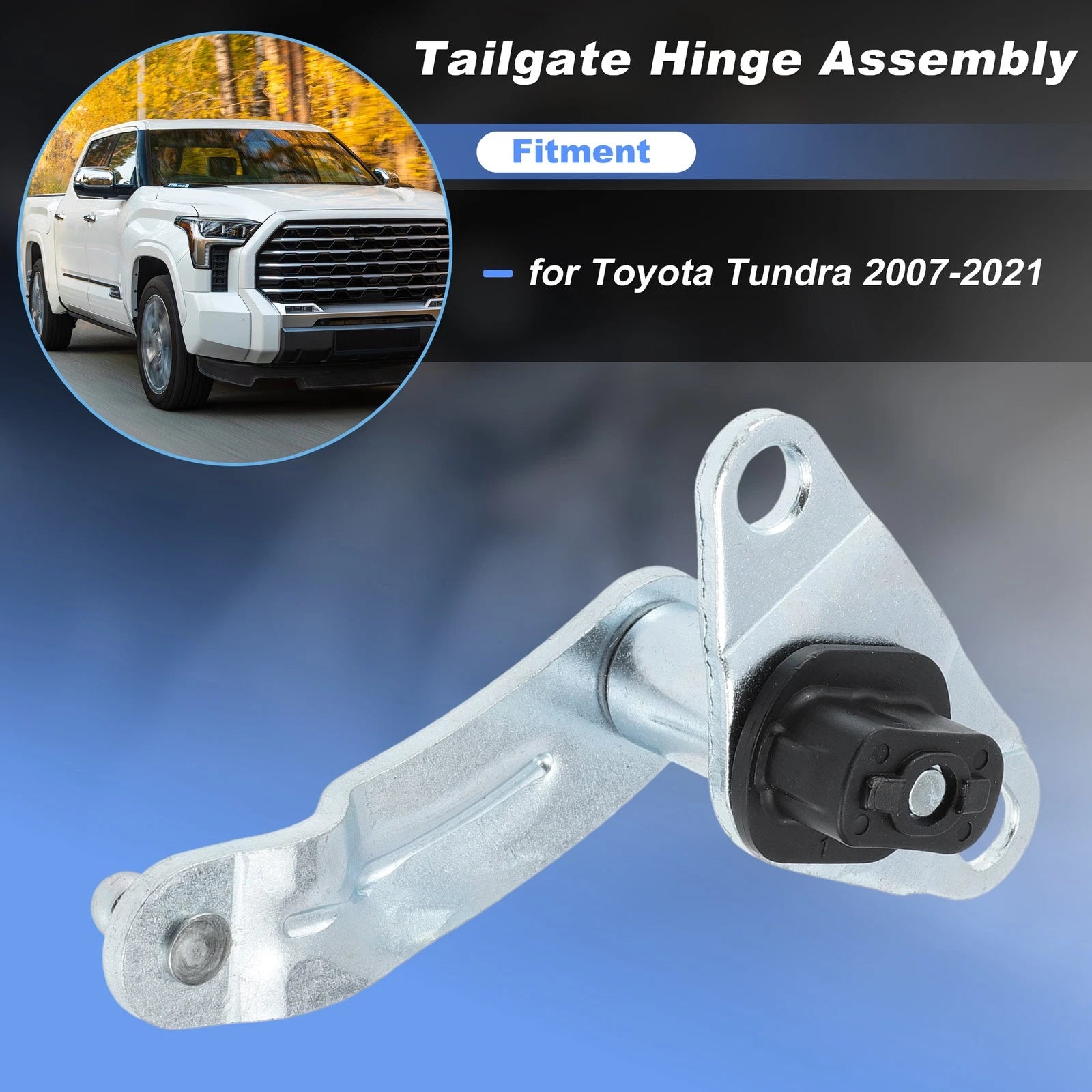Tailgate Hinge for Toyota Tundra (2007–2021) 66102-0C021 Left Driver Side