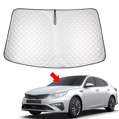 Folding Car Windscreen Sun Shade for Kia K5 (2016–2020)