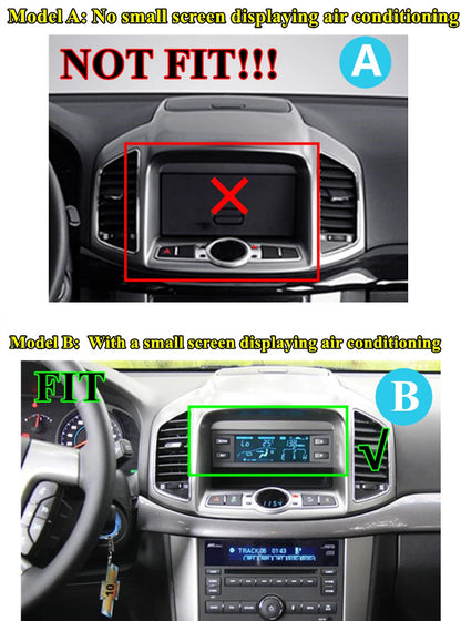 9.7'' Vertical Stereo Radio GPS Head Unit for Chevrolet Captiva (2011–2017)