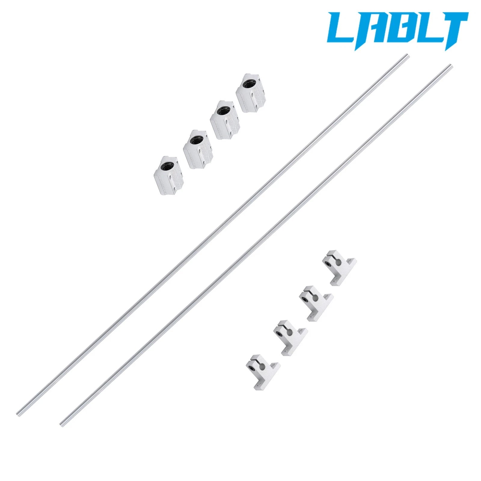 2X Linear Motion Rail Shaft 8×750mm for SCS8UU & SK8 Support (Compatible)
