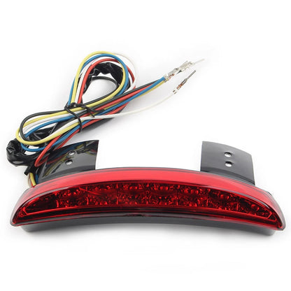 Red LED Rear Fender Edge Brake Tail Light for Harley Breakout Bobber