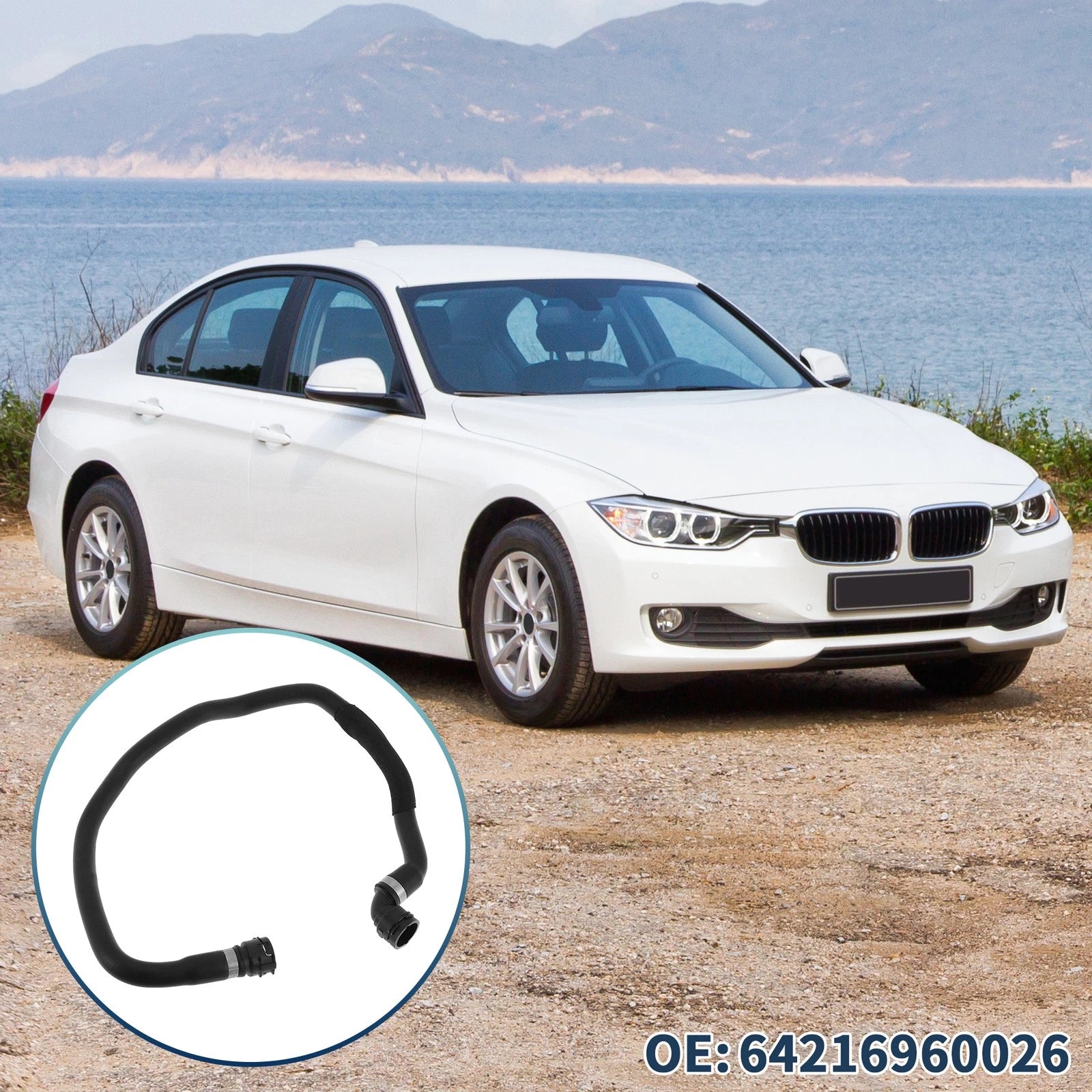 HVAC Heater Hose Replacement for BMW 328i xDrive (2009–2013)