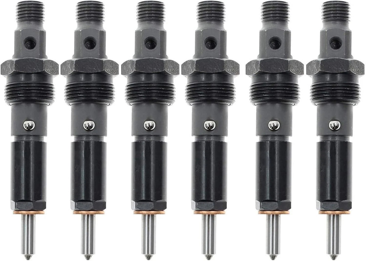 6PCS Fuel Injectors 3280787 0432131849 for Cummins 6BT5.9 (1998–2002)