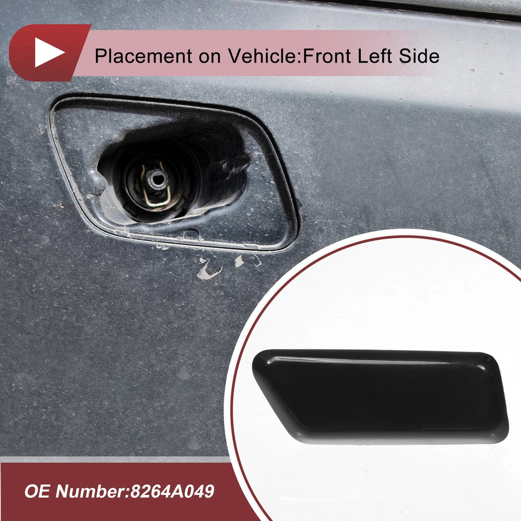 Front Left Washer Nozzle Cover Cap for Mitsubishi Outlander (2006–2018)