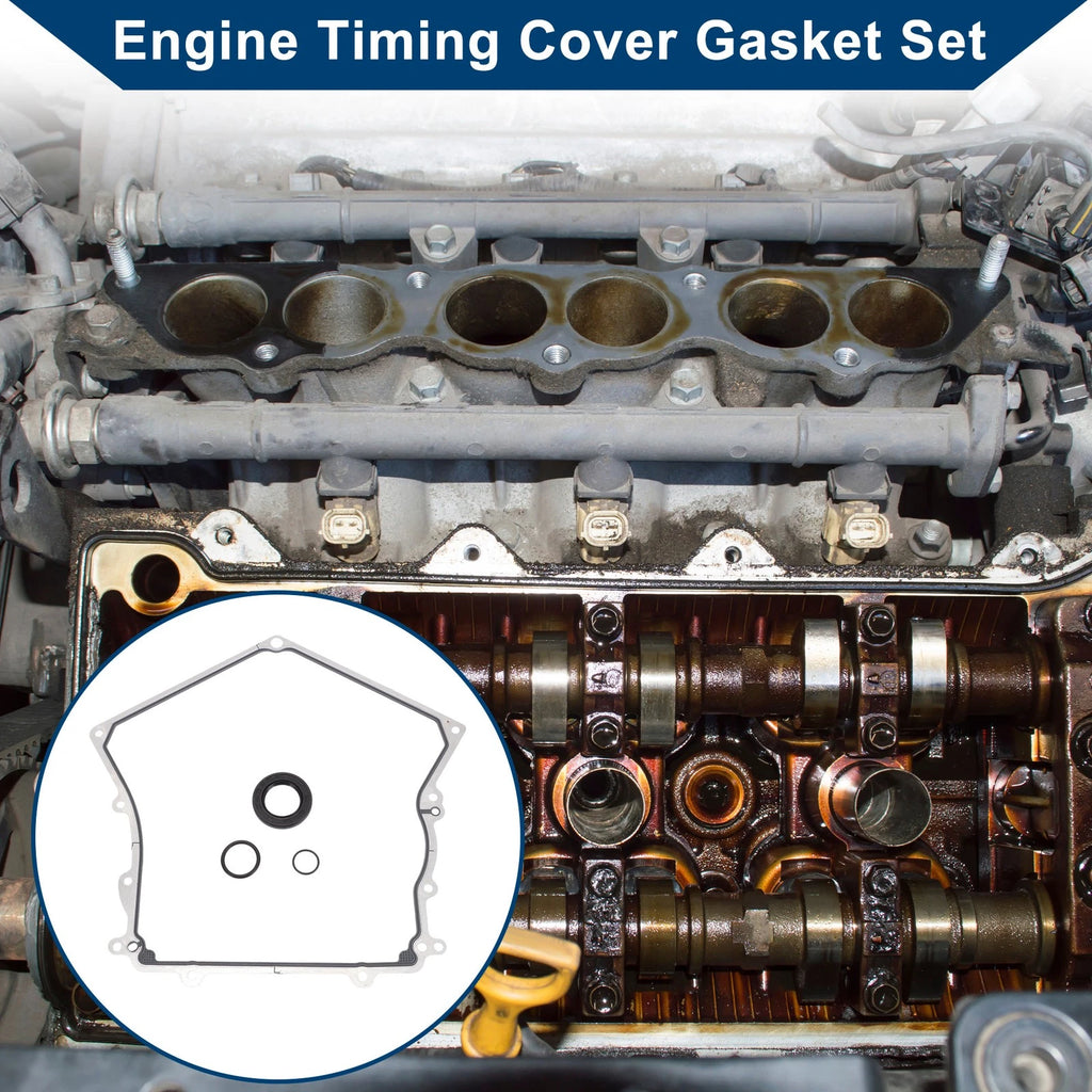 Engine Timing Cover Gasket Set Replacement for Chrysler 300 (2005–2010)