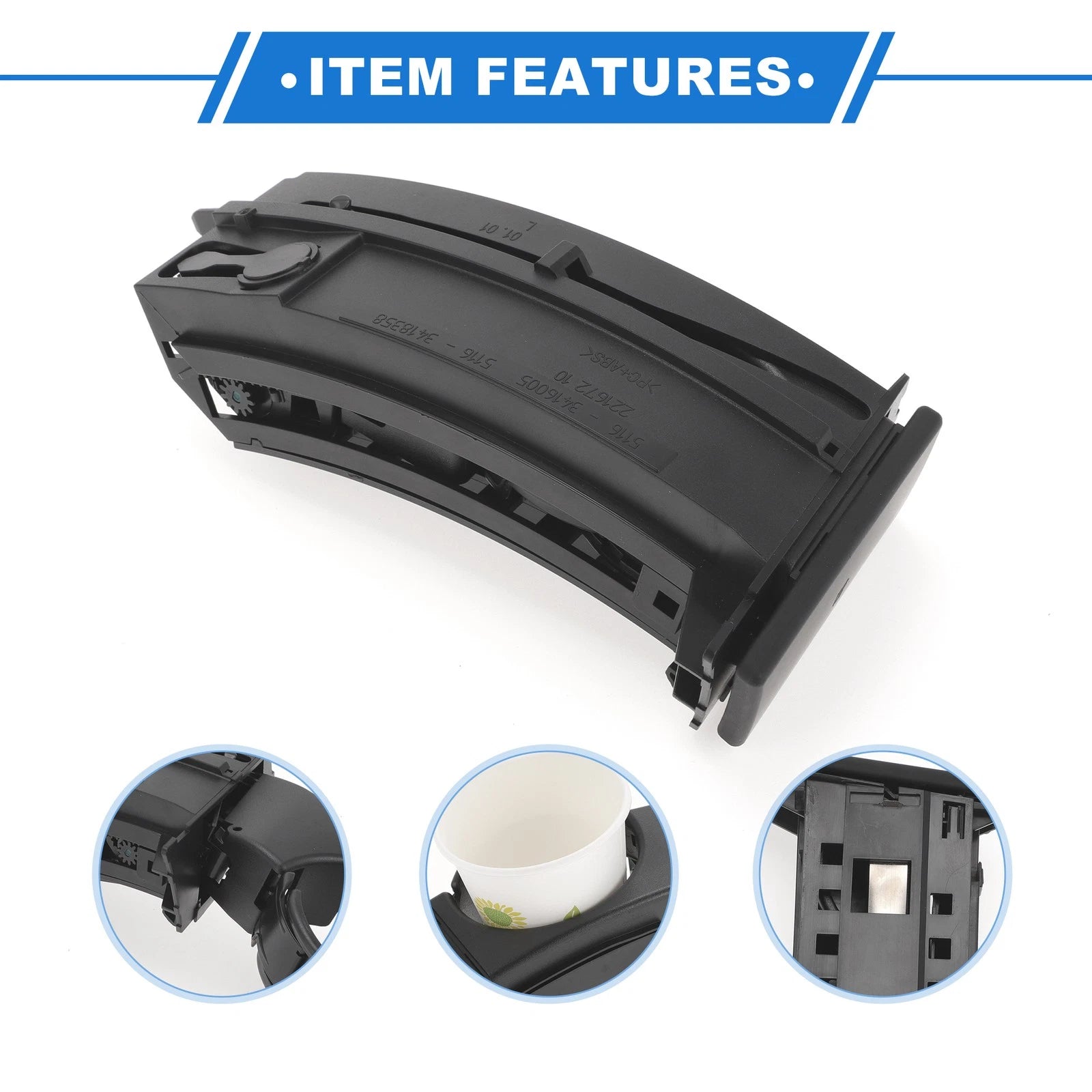 Cup Holder Replacement for BMW X3 E83 (2003–2006)