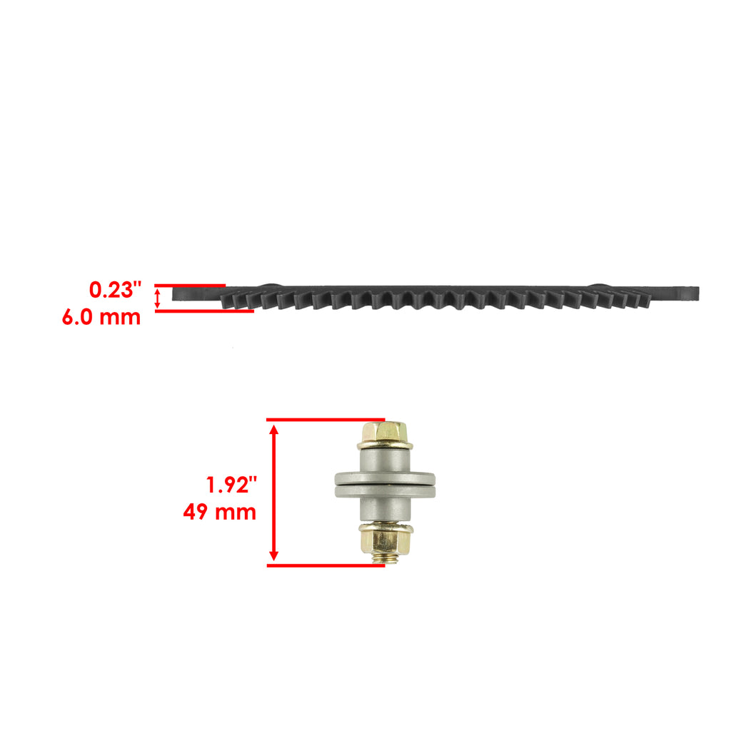 Selective Sector Plate and Pinion Gear for John Deere L110 L111 L120 (2001–2018)