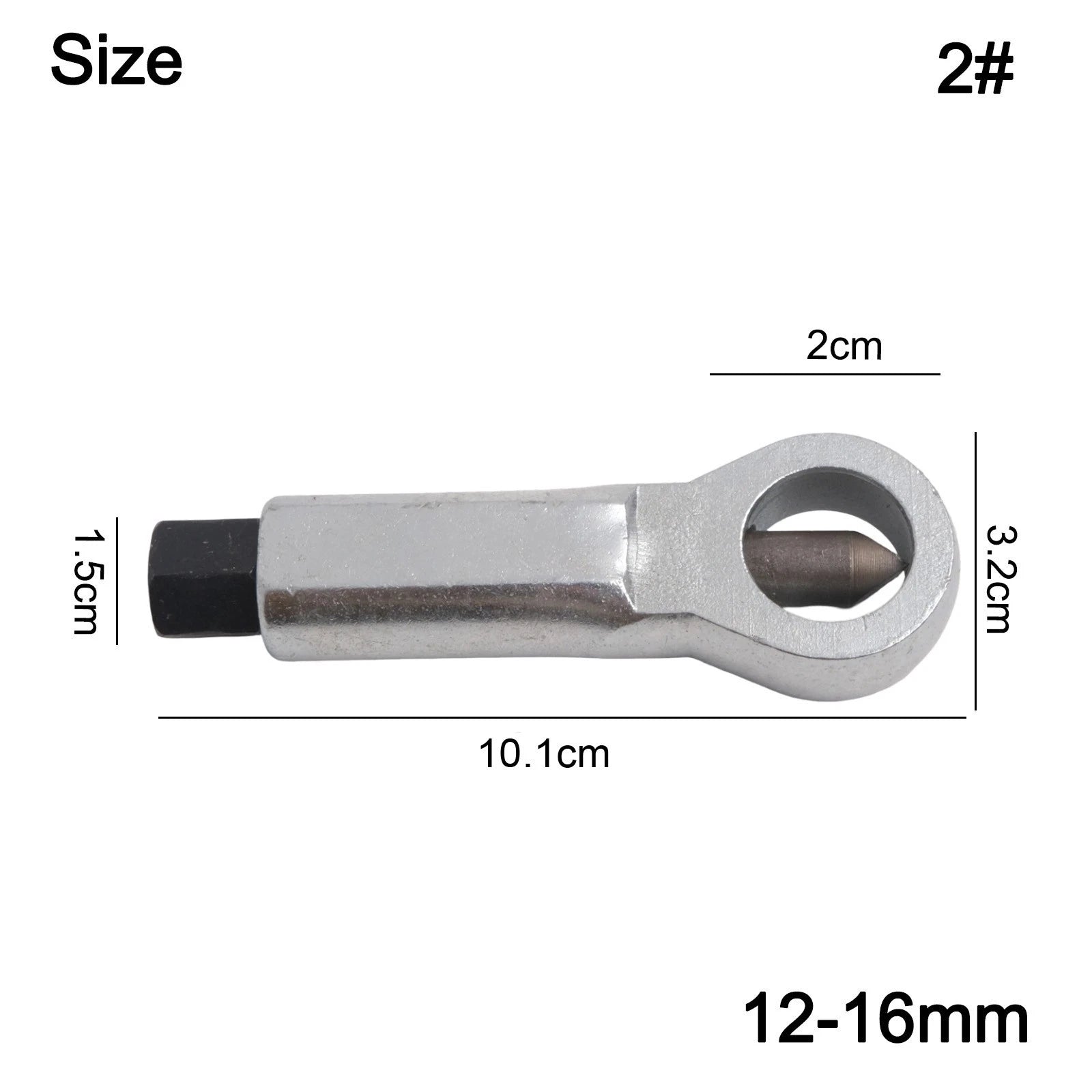 9-27mm Nut Remover Tool for Broken Damaged Corroded Nuts