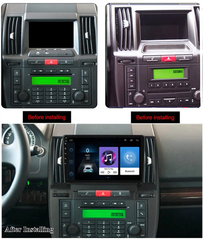 9" Android 11.0 Stereo GPS Head Unit for Land Rover Freelander 2 (2006–2012)