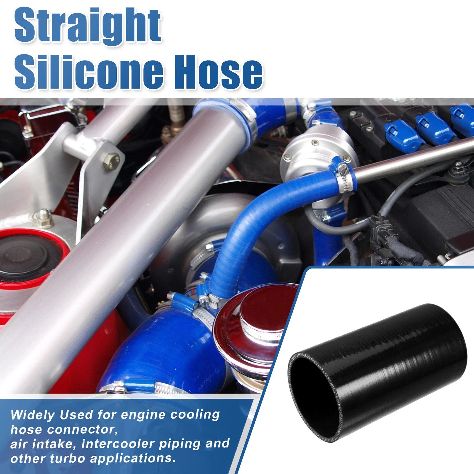 3" ID 6" Length Silicone Reducer Hose for Intercooler