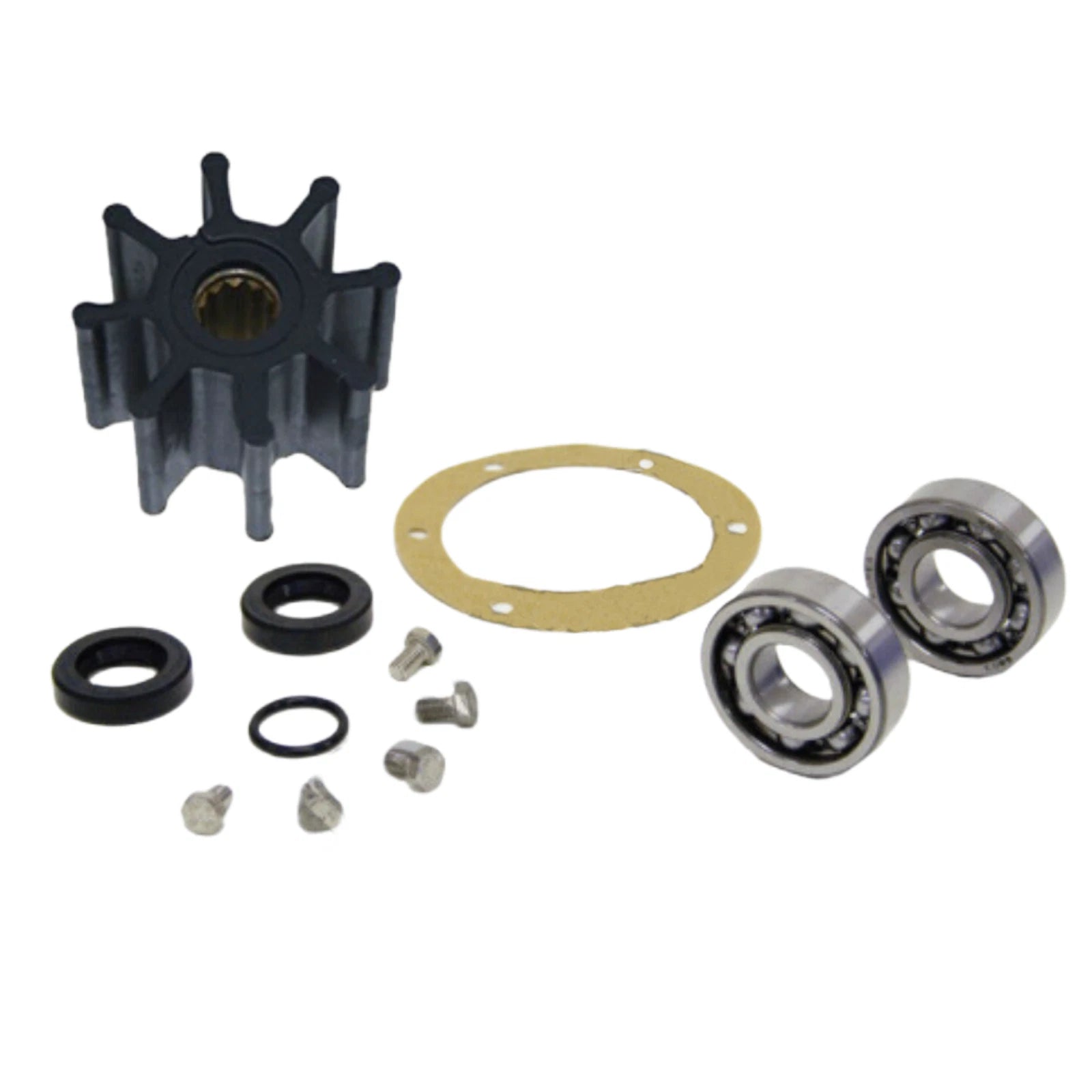 Impeller Kit for Volvo Penta Marine D30 D31 D32 D40 D41 D42 D43 D44 (21951356)