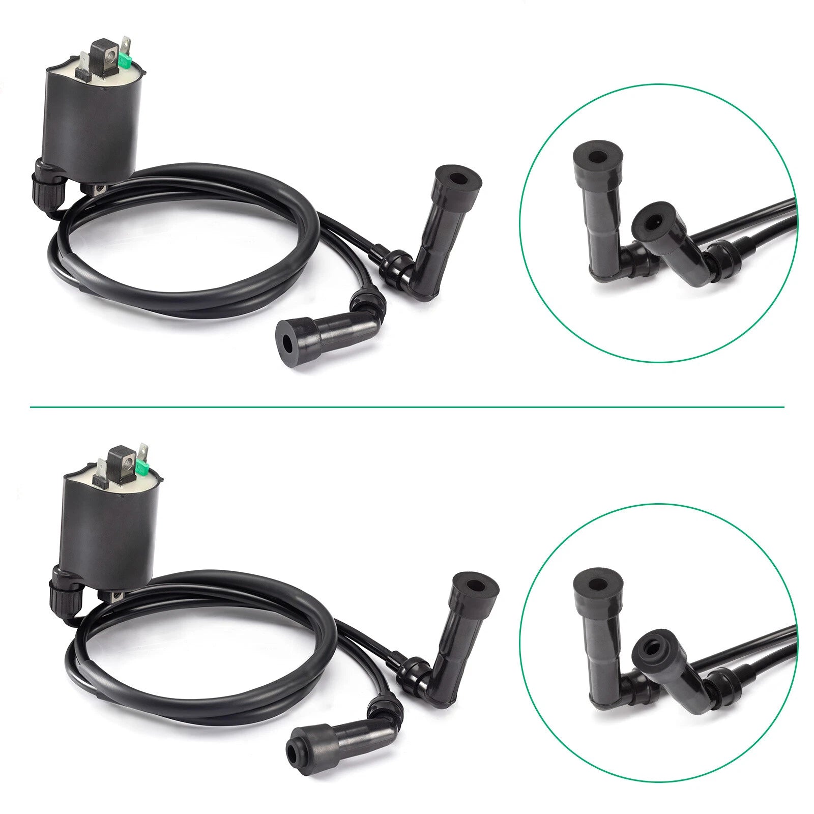 Ignition Coil + Spark Plug for Kawasaki VN1600 Vulcan 1600 Nomad (2005–2007)