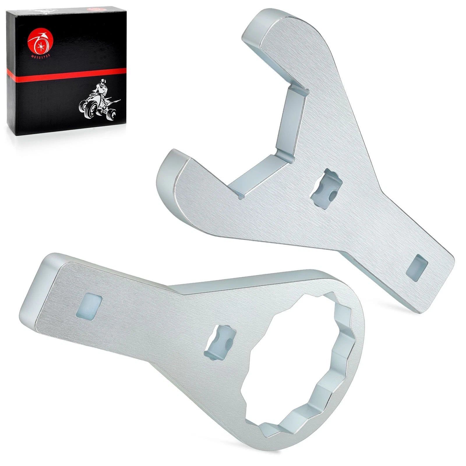 Set of 2 Axle Nut Wrench Tools for Honda Sportrax 400 TRX400EX (1999–2008)