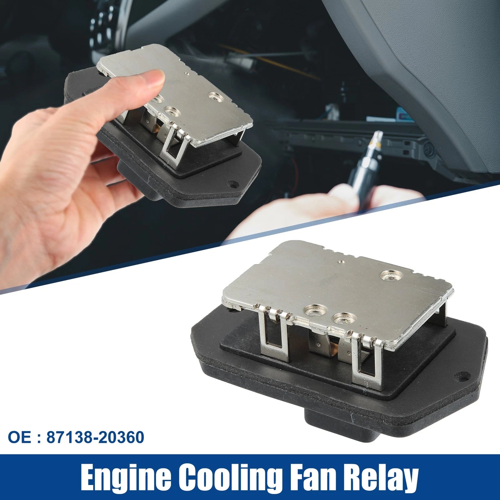 HVAC Blower Motor Resistor Replacement for Toyota Celica (2000–2005)