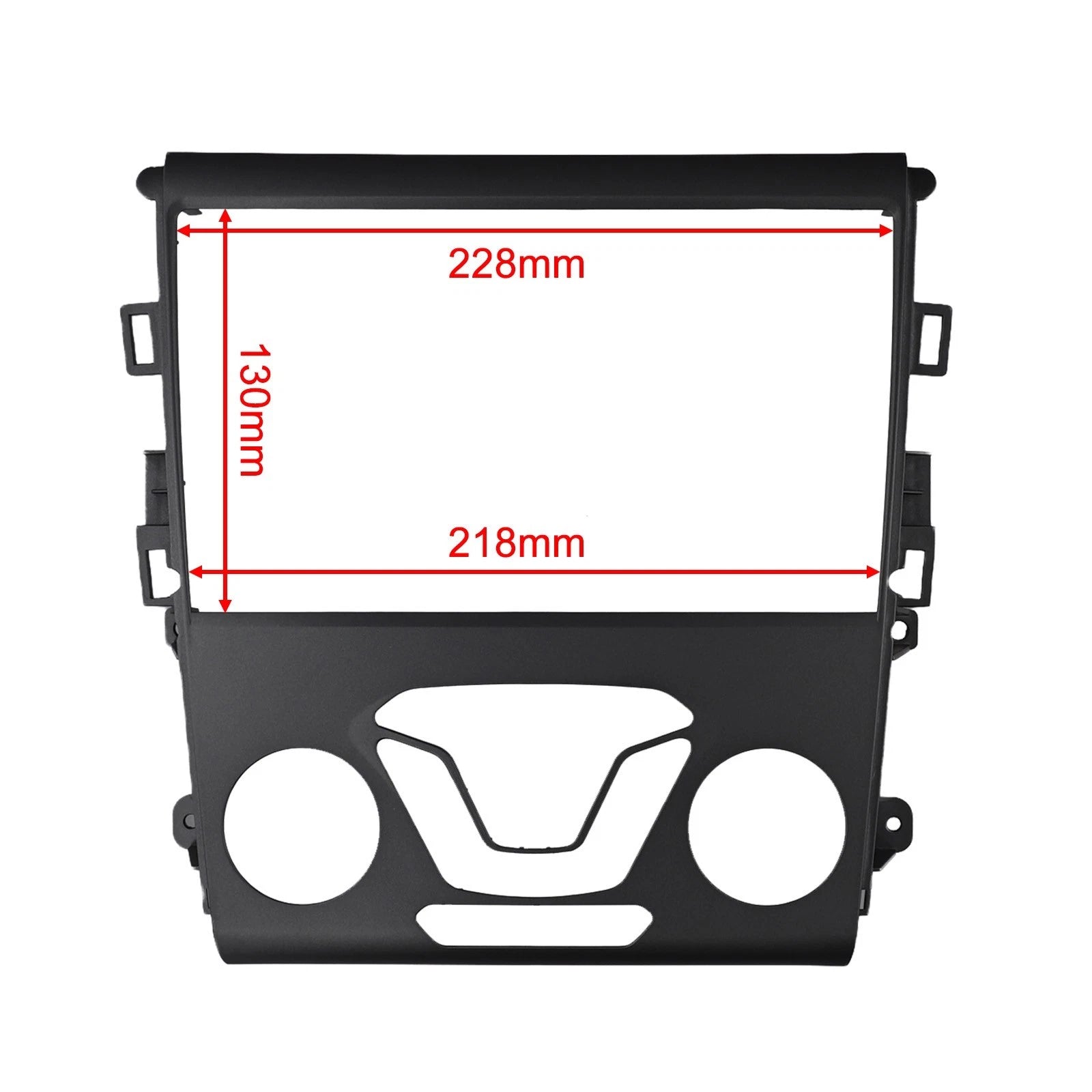 2 Din Car Audio Fascia Frame for Ford Models (2013–2013)