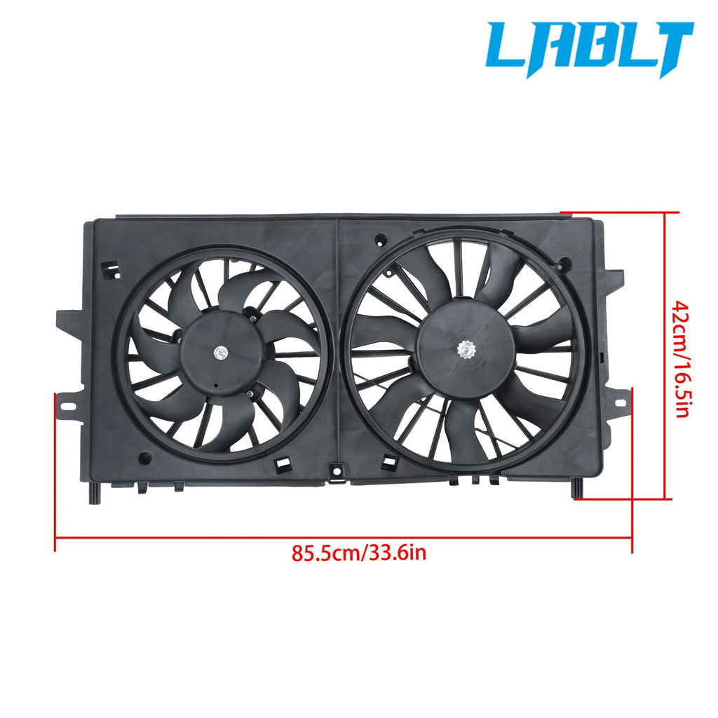Radiator Condenser Fan Assembly for Chevrolet Impala (2006–2011) 620-973