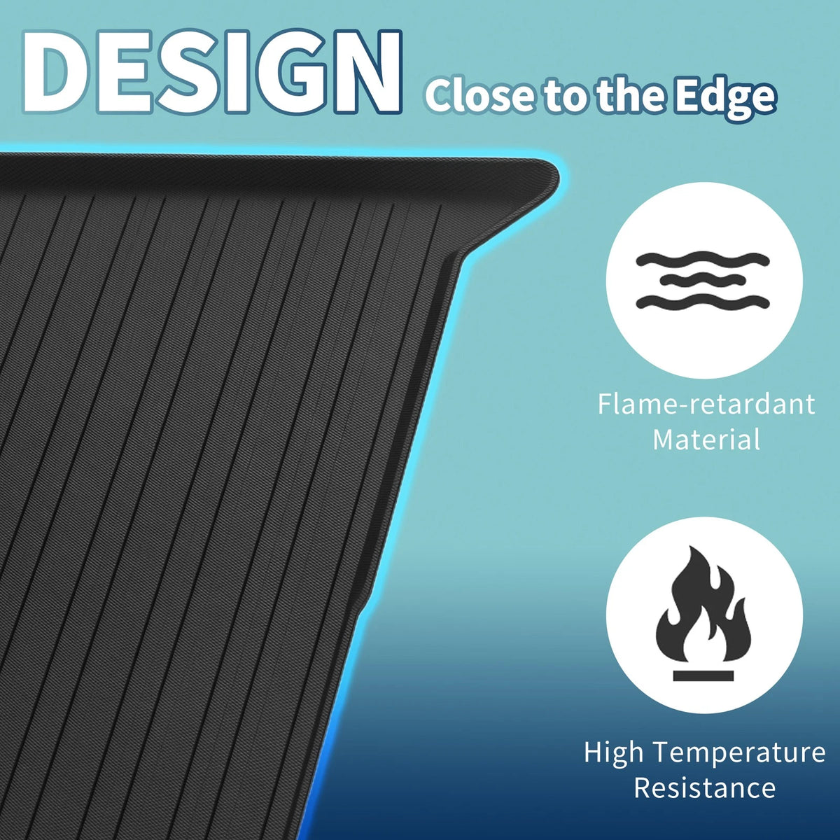 Cargo Liner Rear Trunk Mat Heavy Duty for Honda Passport (2019–2022)