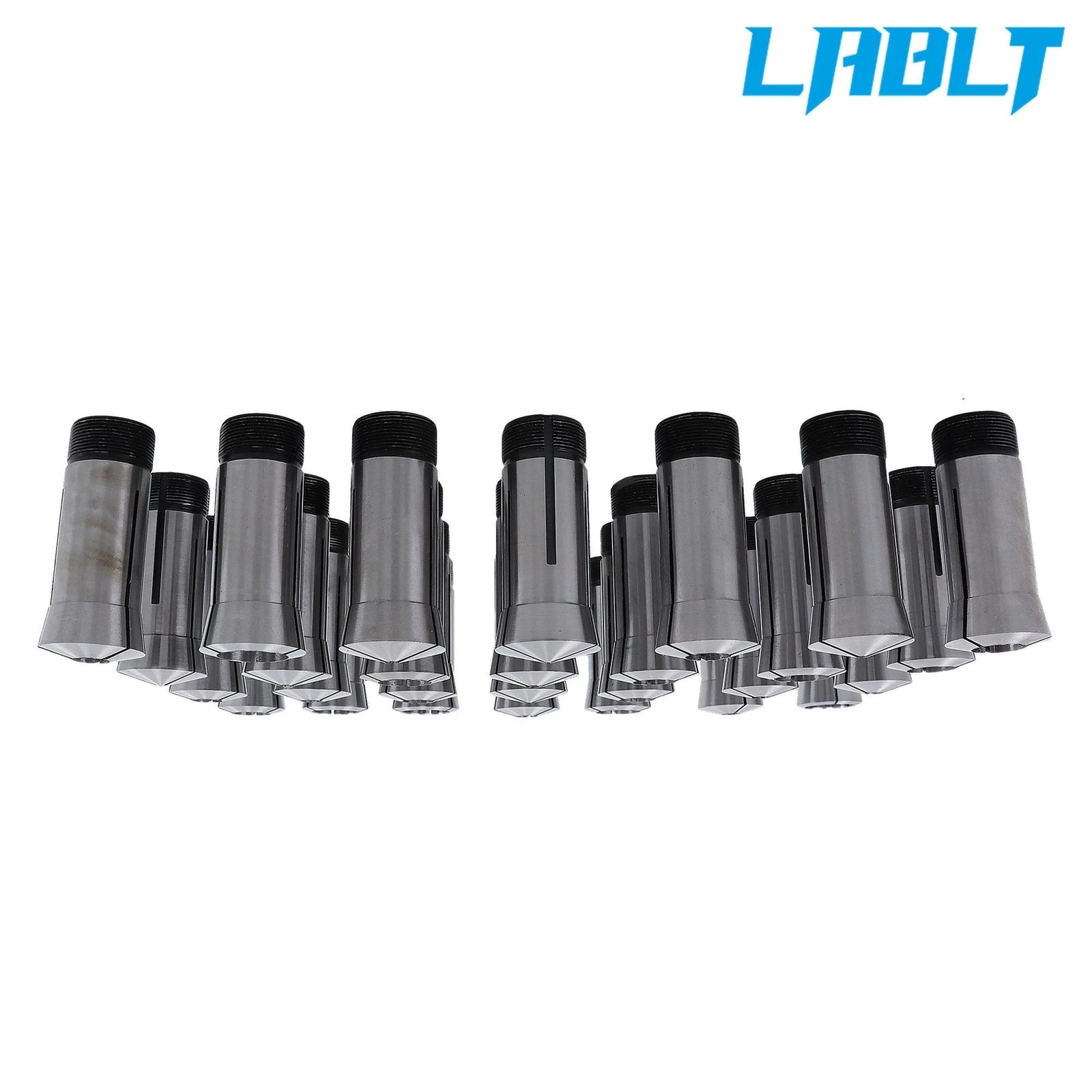 28 Pcs 5C Collet Set for Precision Machining (1mm to 28mm)