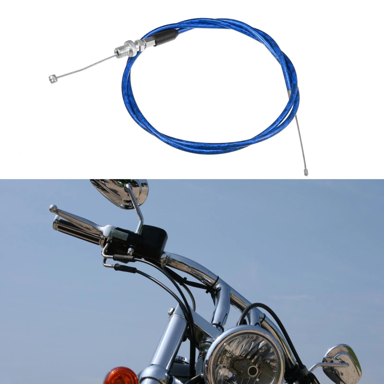 Throttle Cable Wire Replacement for 50cc to 250cc ATV Quad Bike (120cm)