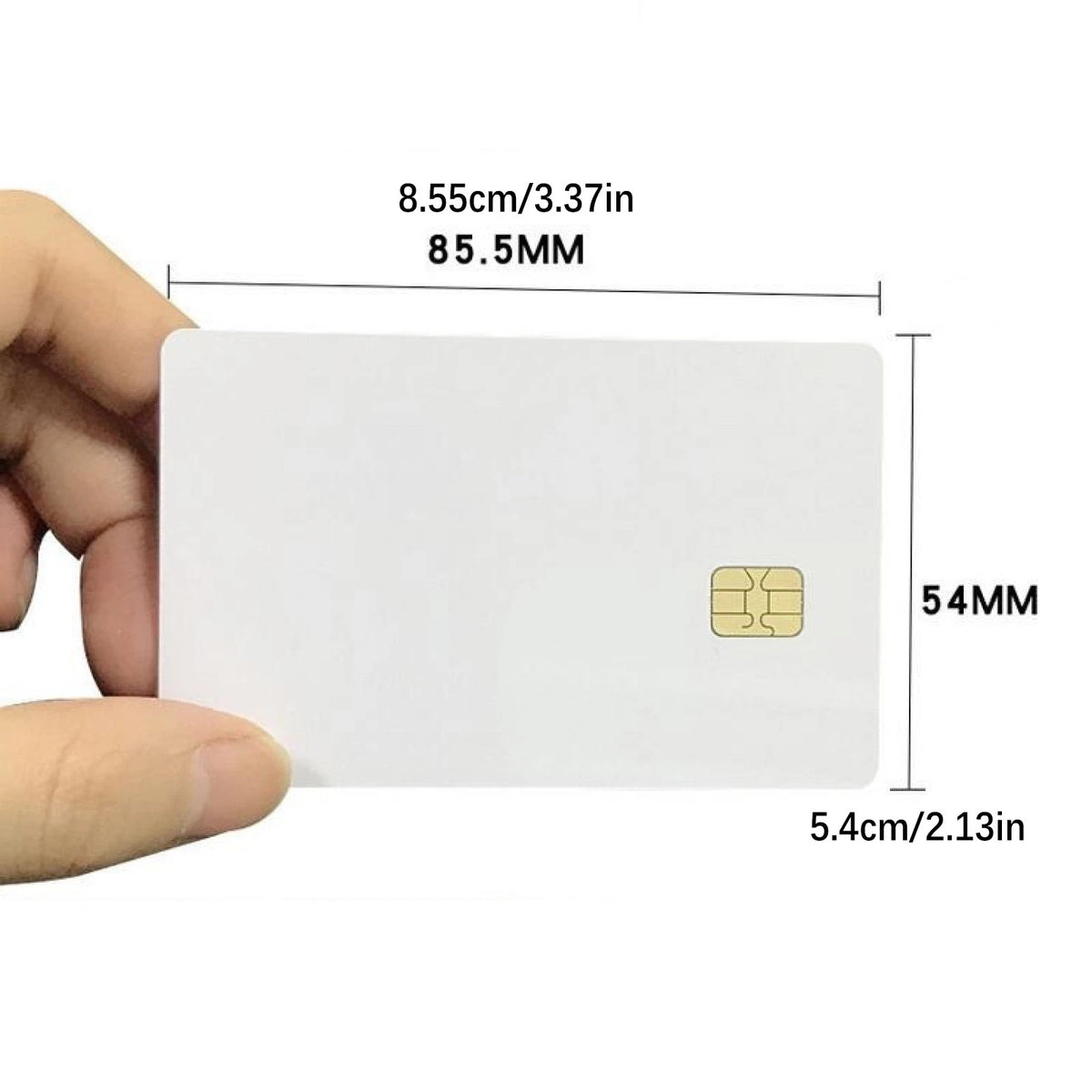 50 Pack ISO7816 SLE 4442 Chip PVC Smart IC Cards