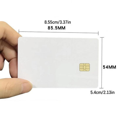 50 Pack ISO7816 SLE 4442 Chip PVC Smart IC Cards
