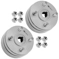 Wheel Hub and Lug Nuts Kit for Toro Z Master Zero-Turn 7210 7240 (2011–2019)