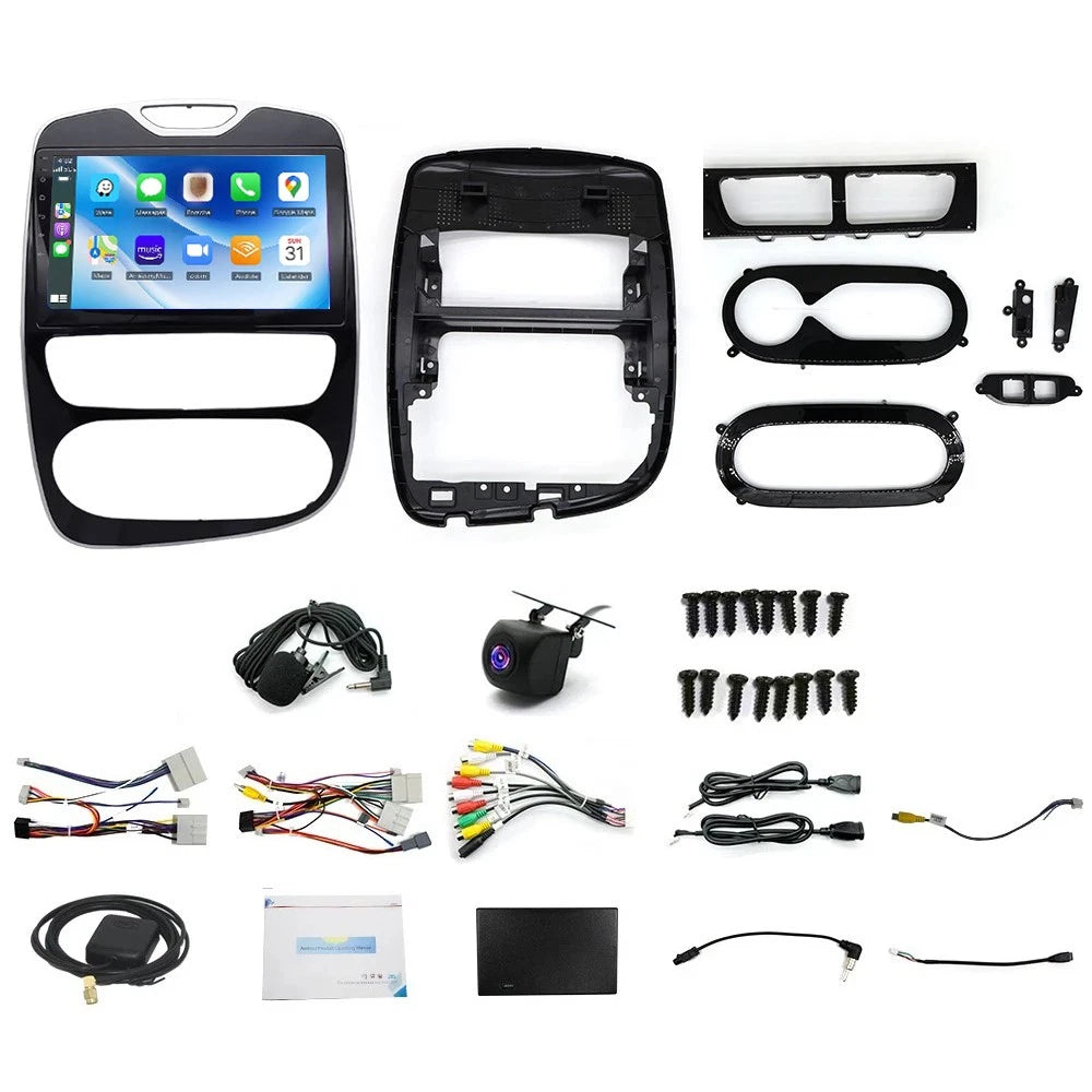 Car Radio Android 14 CarPlay GPS Stereo for Renault Clio 4 (2012–2019)