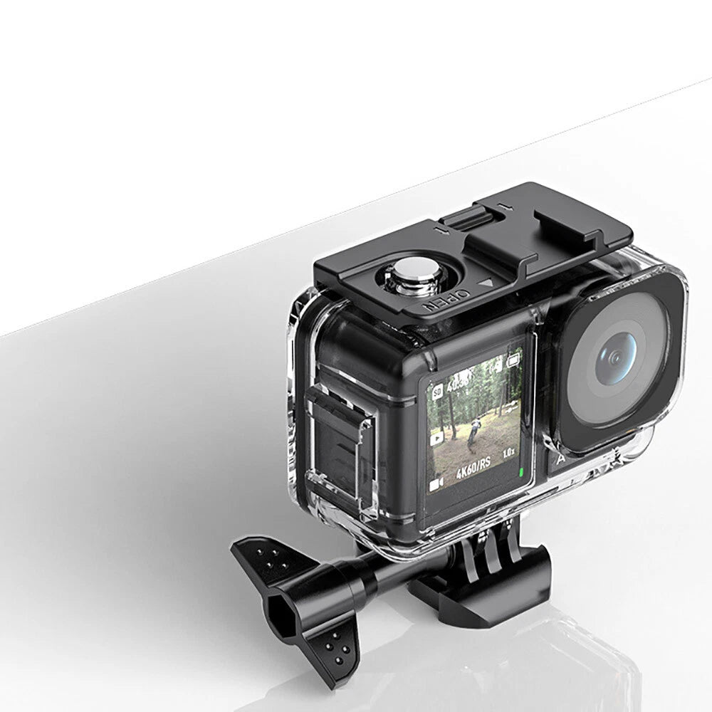 Waterproof Housing Case with Bracket for DJI OSMO Action 3, 4, 5
