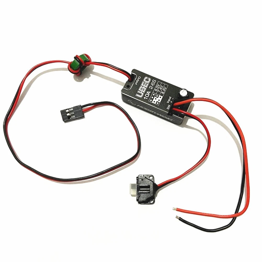 UBEC 10A Voltage Regulator Module for RC Cars (2-6S, 6V/7.4V/8.4V)