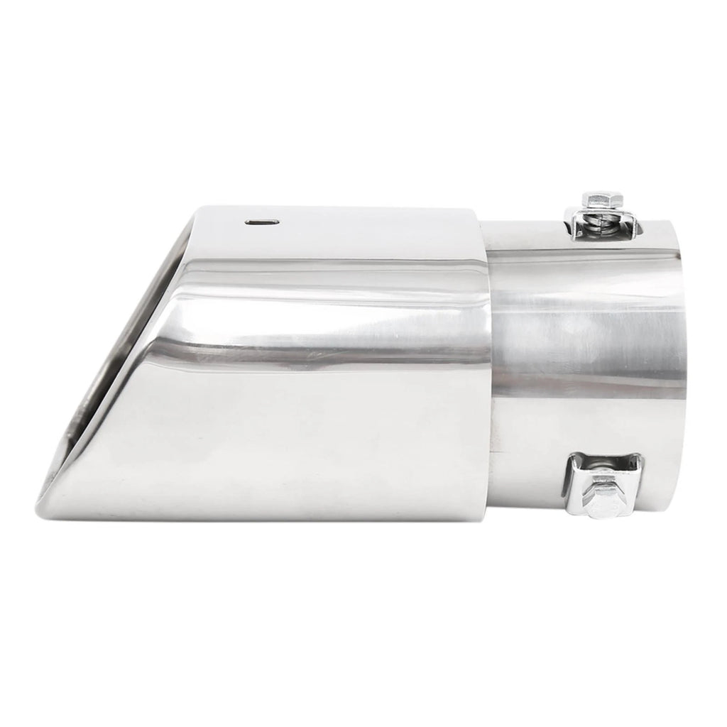 Stainless Steel Exhaust Tail Muffler Tip Pipe Chrome Universal