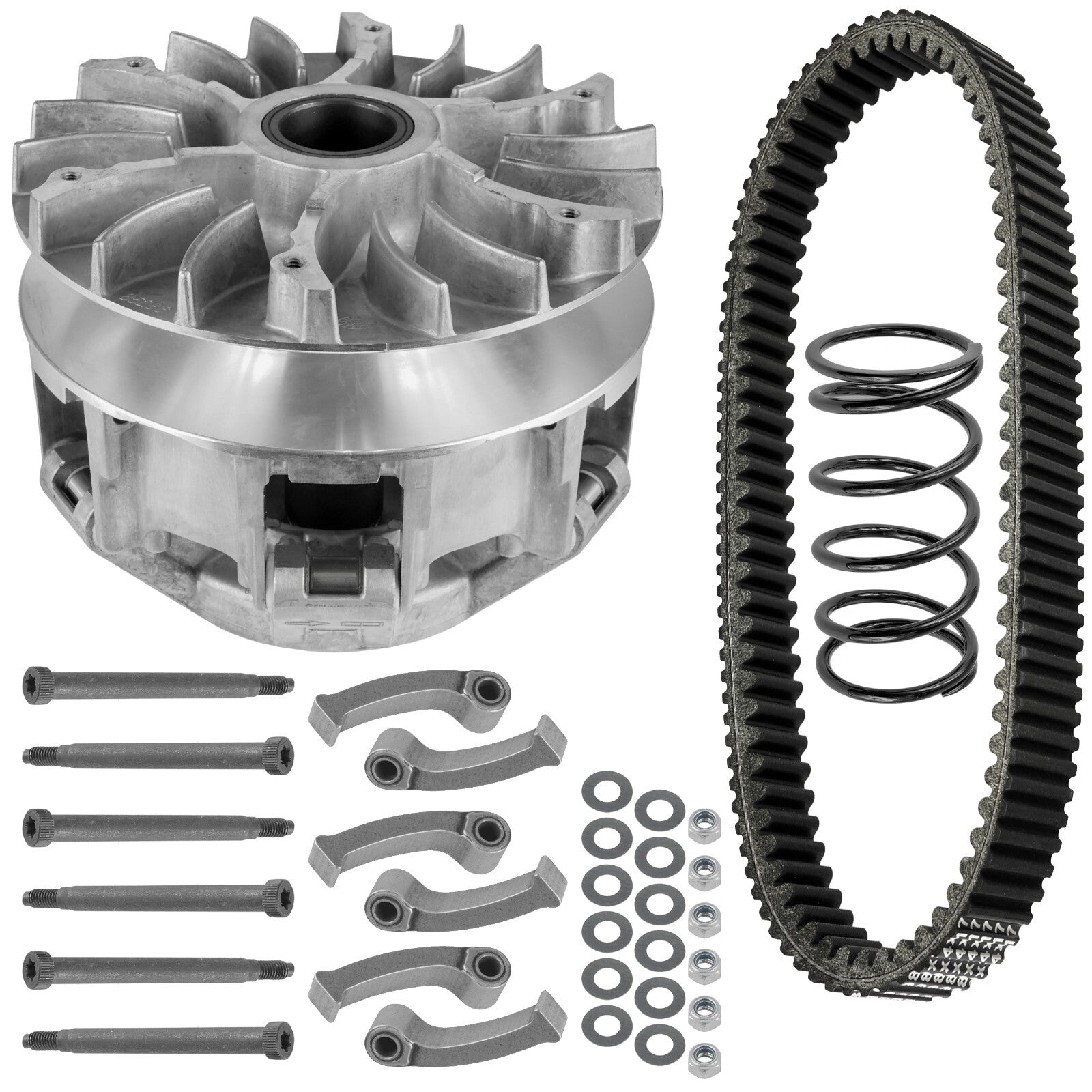 Drive Clutch and Aramid Spring Belt Replacement for Can Am Outlander (2018–2024)