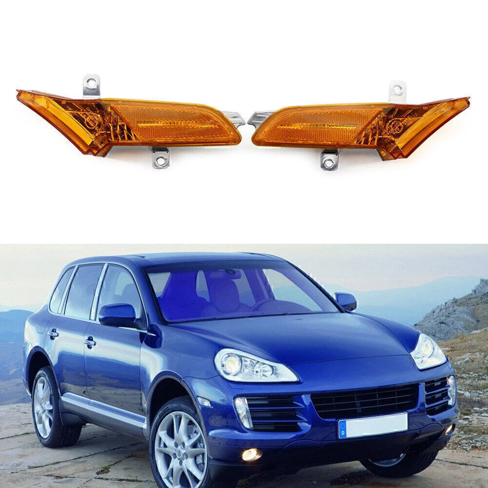 2X Front Side Marker Light Lamp for Porsche Cayenne (2008–2010)