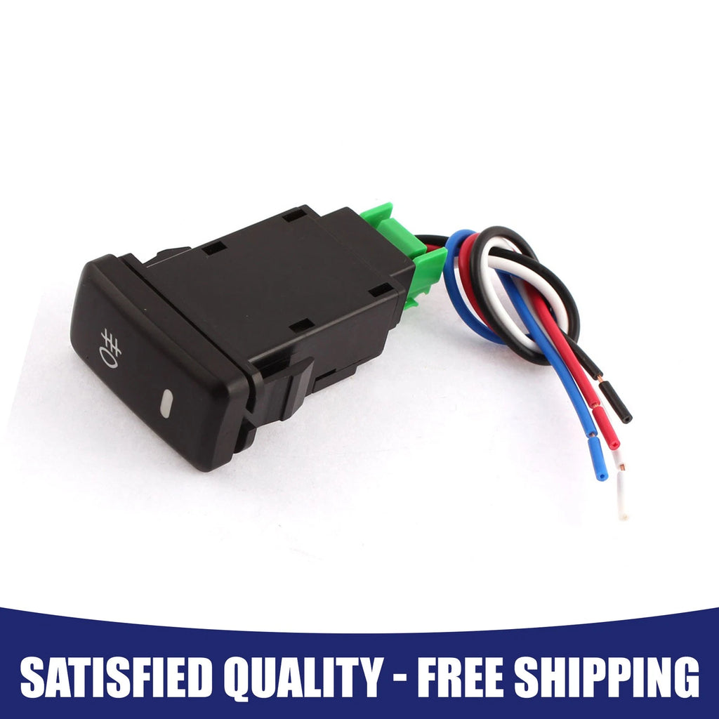 Fog Lamp Switch 12V ON OFF 4-Wire Replacement for Toyota Vigo (2000–2015)
