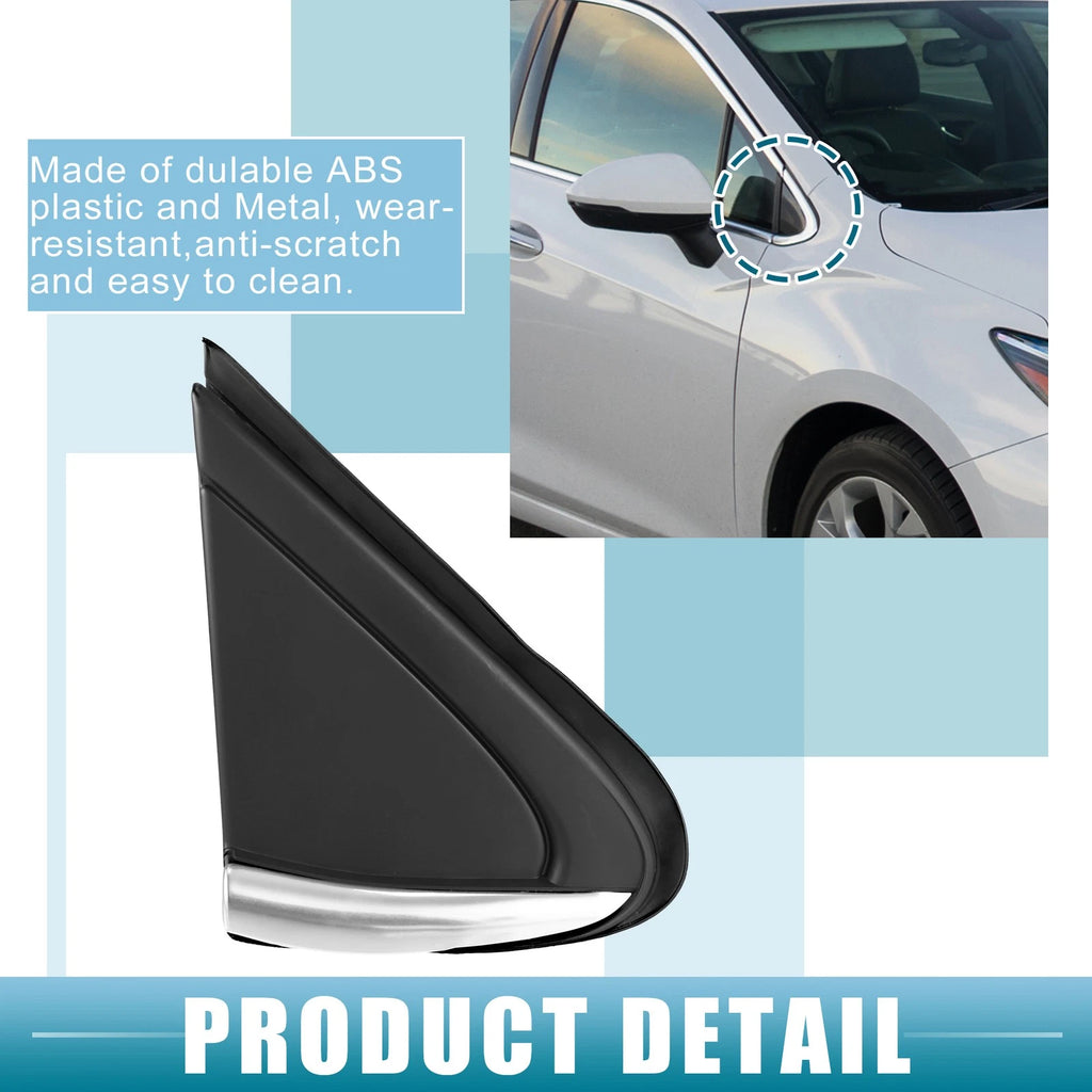 Right Side Mirror Corner Fender Triangle Cover Replacement for Chevrolet Cruze (2011–2015)