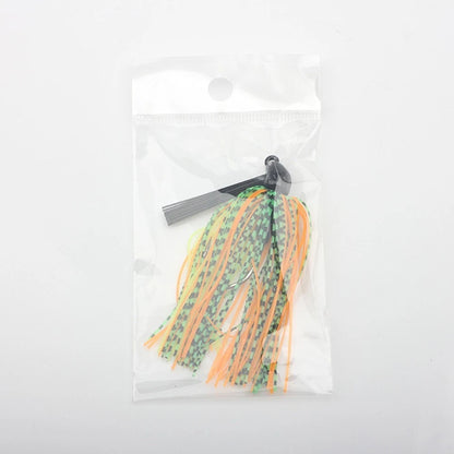 Buzzbait Bait Wobbler for Bass (DIY Rubber Skirt, Silicone)
