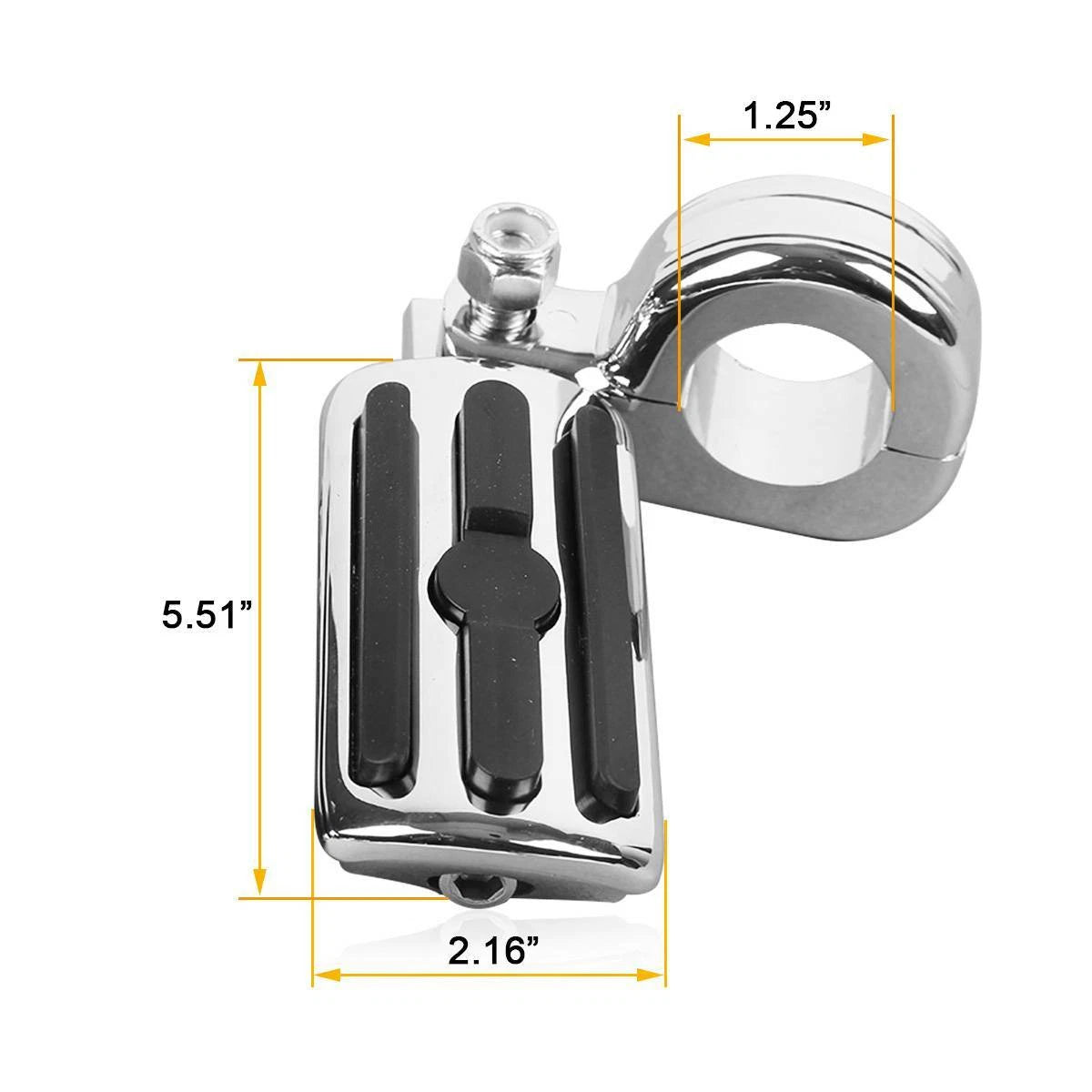 1.25" Engine Bars Highway Footpegs for Harley Electra Glide (2000–2023)