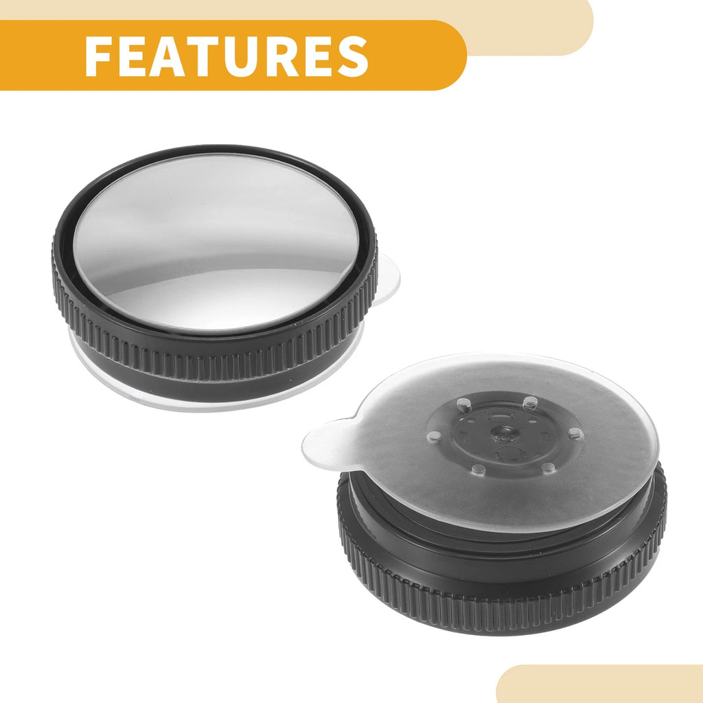 1 Pair Blind Spot Mirrors for Car (360 Degree Rotation, Adjustable)