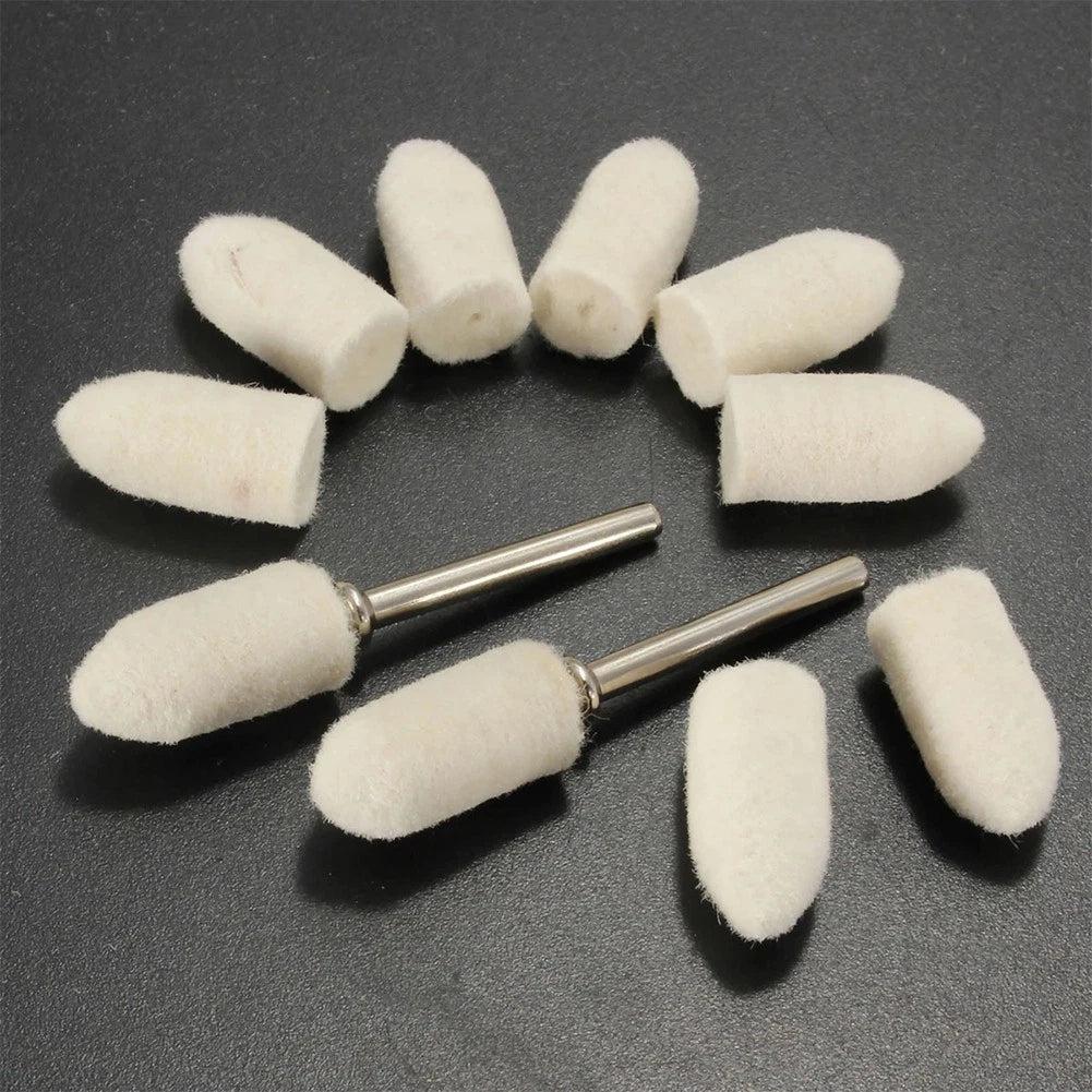 47PCS Wool Felt Polishing Wheel Set for Rotary Tools