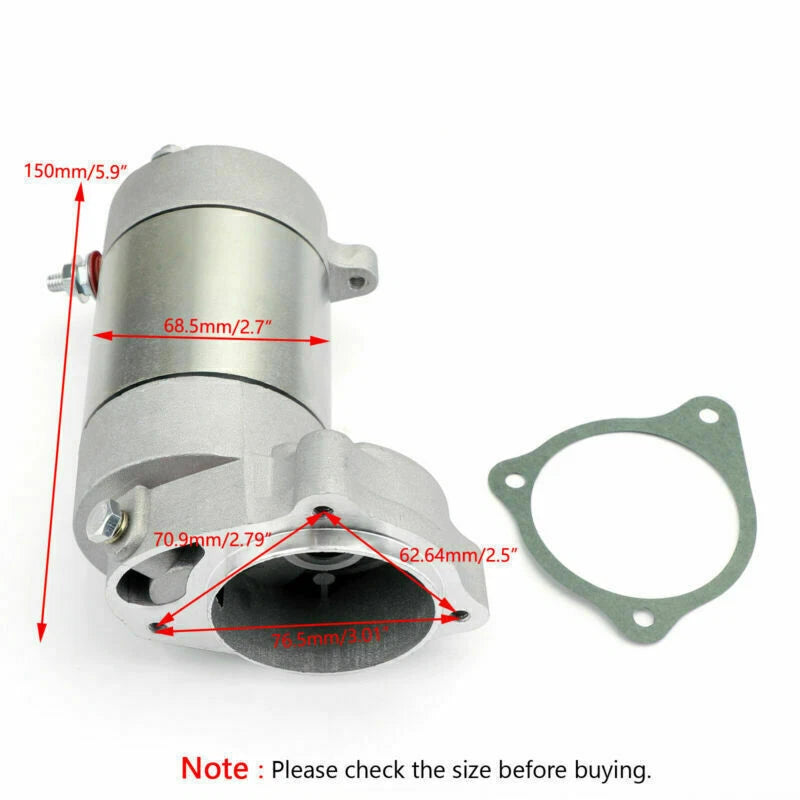 Starter Motor for 300 2X2 300 2X4 400L 2X4 400L 4X4 Scrambler XPlorer (N/A)