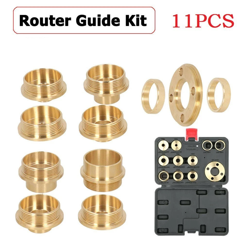 Router Guide Kit for Conventional Milling Hinge Dovetail Work