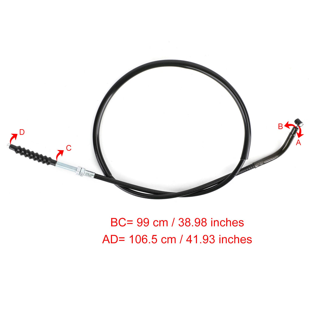 Clutch Cable 54011-0579 for Kawasaki ZR1000 Z1000 (2014–2016)