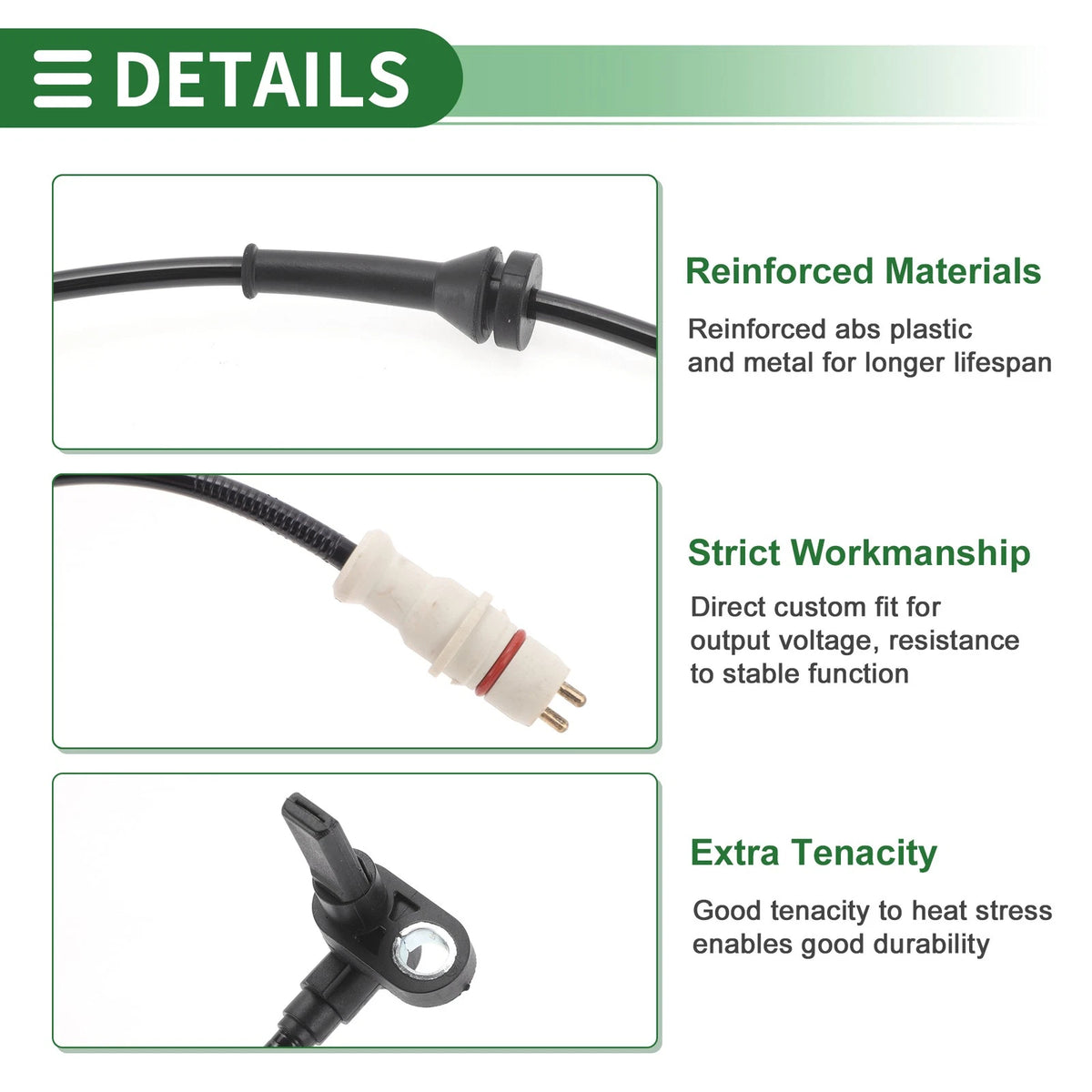 ABS Wheel Speed Sensor No. 46763852 for Alfa Romeo GTV 916 (1995–2005)